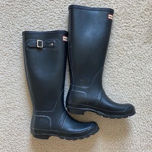 Black Hunter Boots size 7
